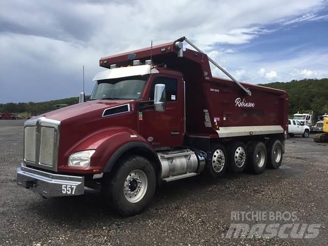 Kenworth T880 Savivarčių priekabų vilkikai