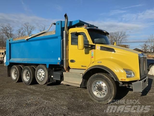 Kenworth T880 Savivarčių priekabų vilkikai