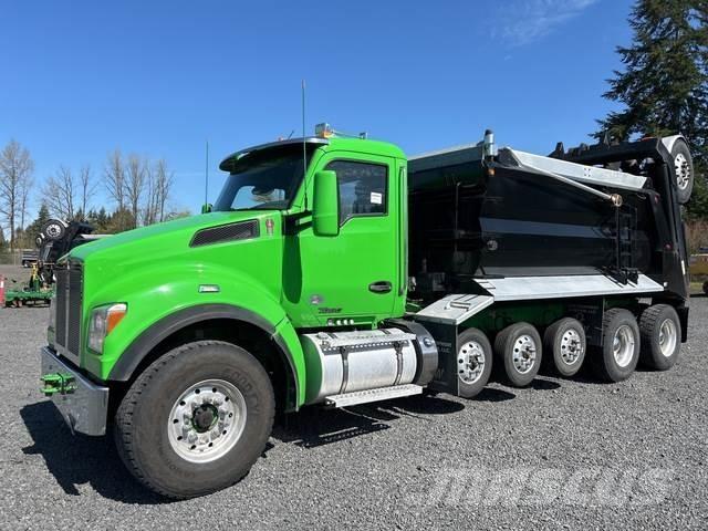 Kenworth T880 Savivarčių priekabų vilkikai