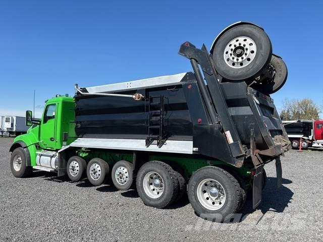 Kenworth T880 Savivarčių priekabų vilkikai