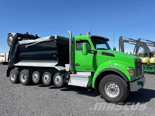 Kenworth T880 Savivarčių priekabų vilkikai