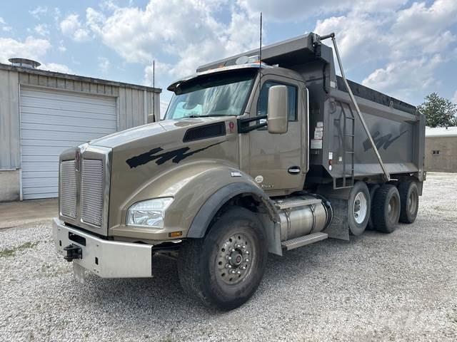 Kenworth T880 Savivarčių priekabų vilkikai