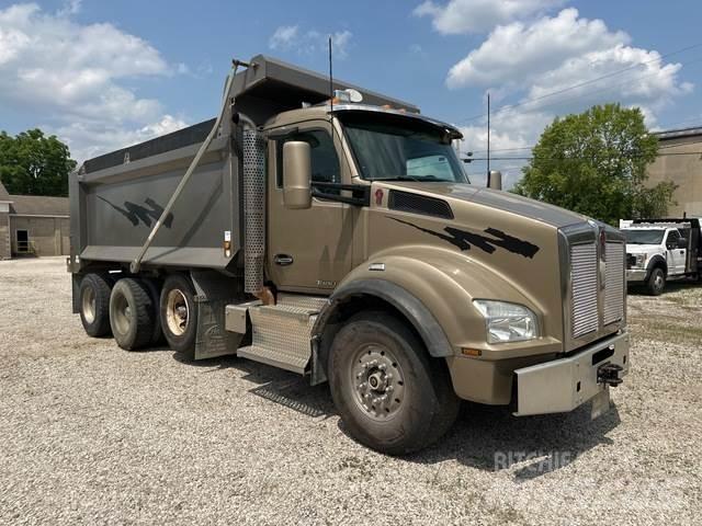 Kenworth T880 Savivarčių priekabų vilkikai