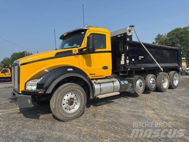 Kenworth T880 Savivarčių priekabų vilkikai