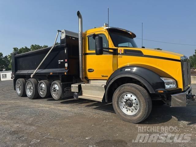 Kenworth T880 Savivarčių priekabų vilkikai