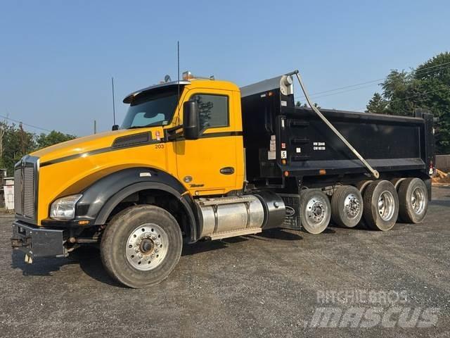Kenworth T880 Savivarčių priekabų vilkikai