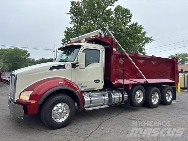 Kenworth T880 Savivarčių priekabų vilkikai