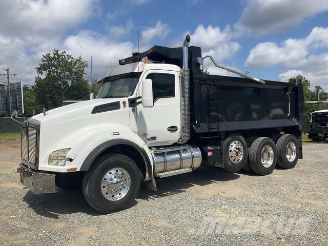 Kenworth T880 Savivarčių priekabų vilkikai