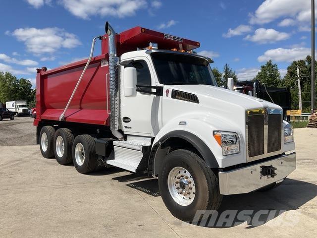 Kenworth T880 Savivarčių priekabų vilkikai