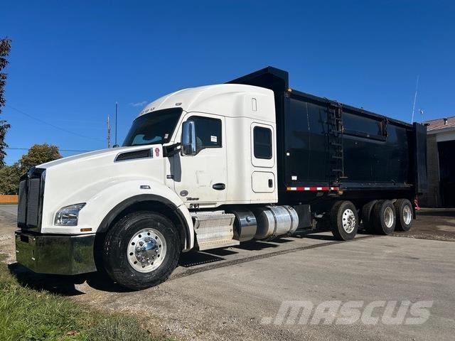 Kenworth T880 Savivarčių priekabų vilkikai