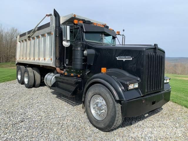 Kenworth W900L Savivarčių priekabų vilkikai