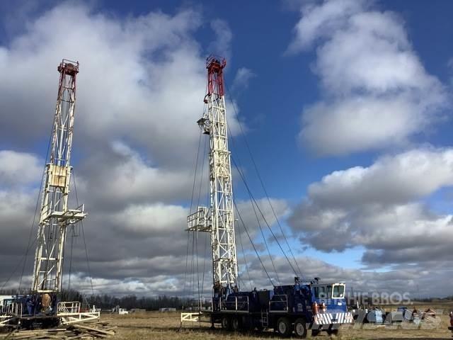  Kin-Rig Mobilūs gręžimo bokštiniai sunkvežimiai