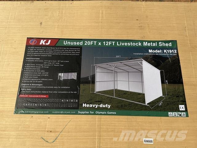 KJ K1912 Kiti galvijų priežiūros įrengimai