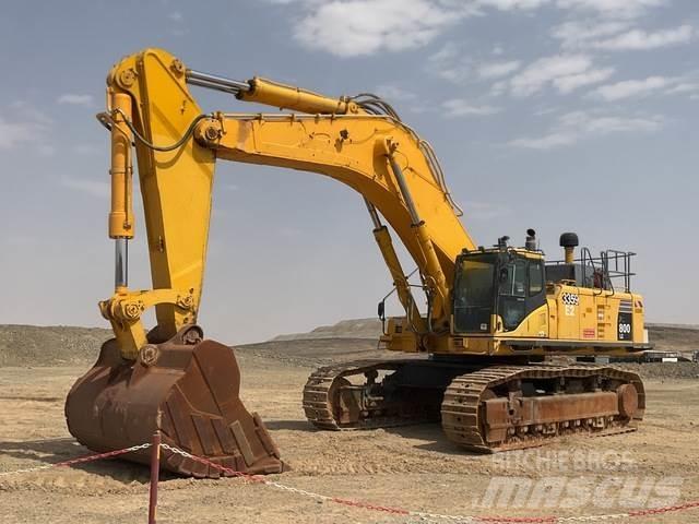 Komatsu PC800-8 Vikšriniai ekskavatoriai