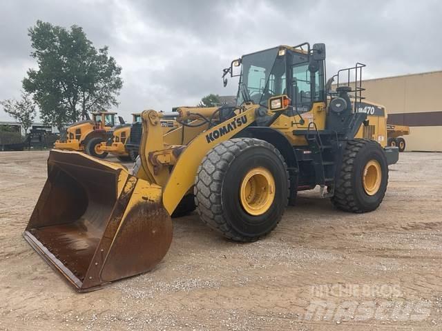 Komatsu WA470 Naudoti ratiniai krautuvai