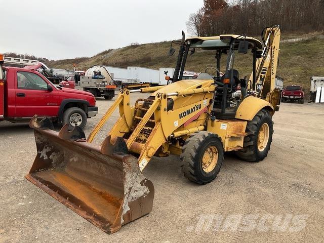 Komatsu WB140 Ekskavatoriniai krautuvai