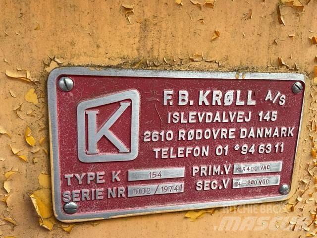 Kroll K154 Bokštiniai kranai