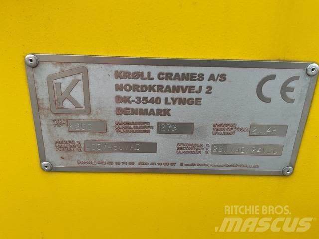 Kroll K200 Bokštiniai kranai