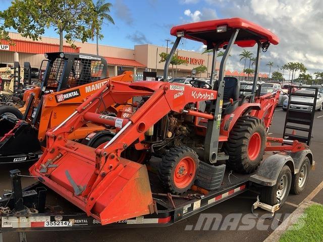 Kubota B26 Naudoti kompaktiški traktoriai