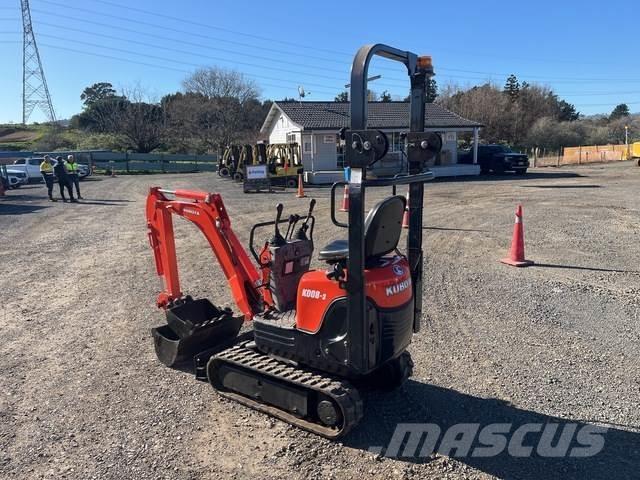 Kubota K008-3 Mini ekskavatoriai < 7 t