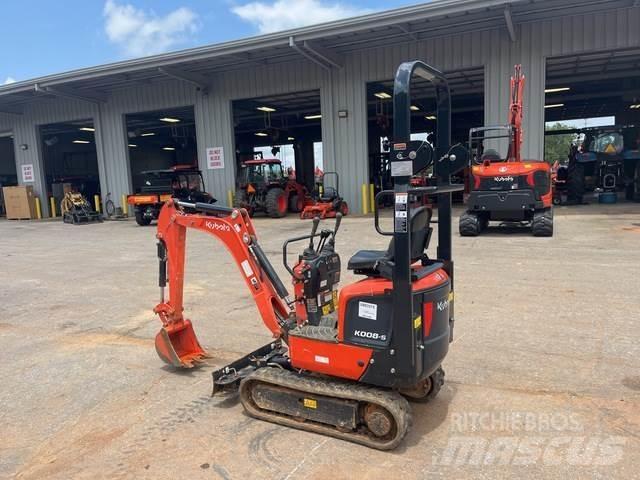 Kubota K008-5 Vikšriniai ekskavatoriai