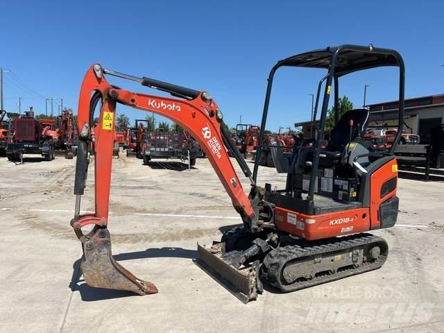 Kubota KX018-4 Vikšriniai ekskavatoriai