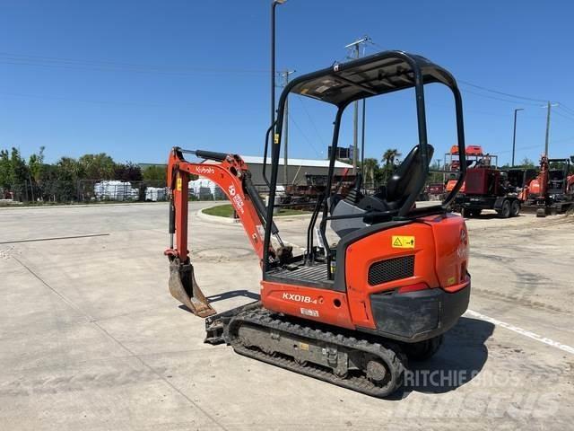 Kubota KX018-4 Vikšriniai ekskavatoriai