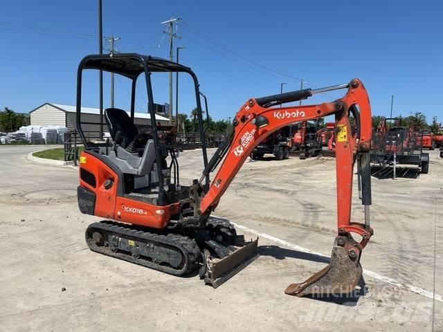 Kubota KX018-4 Vikšriniai ekskavatoriai