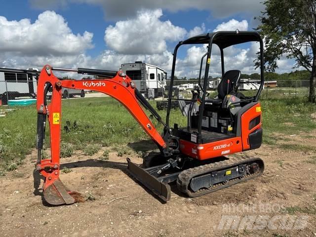 Kubota KX018-4 Vikšriniai ekskavatoriai
