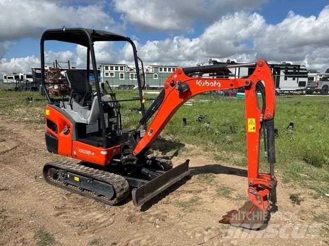 Kubota KX018-4 Vikšriniai ekskavatoriai