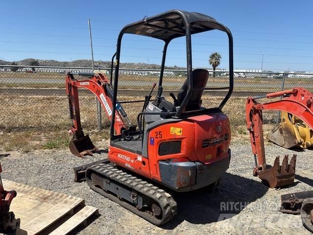 Kubota KX018-4 Vikšriniai ekskavatoriai