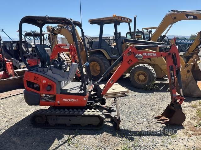 Kubota KX018-4 Vikšriniai ekskavatoriai