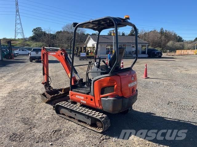 Kubota KX018-4 Mini ekskavatoriai < 7 t