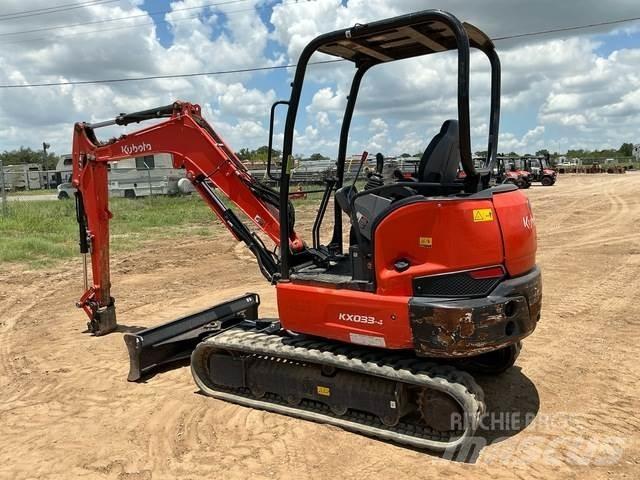 Kubota KX033-4 Vikšriniai ekskavatoriai
