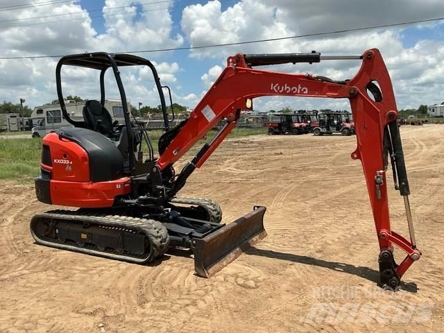 Kubota KX033-4 Vikšriniai ekskavatoriai