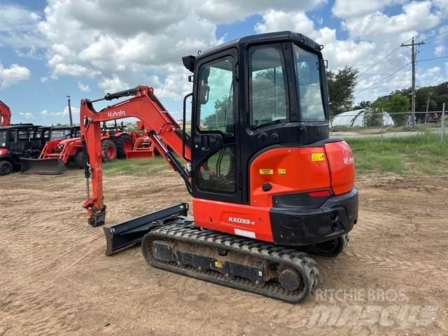 Kubota KX033-4 Vikšriniai ekskavatoriai