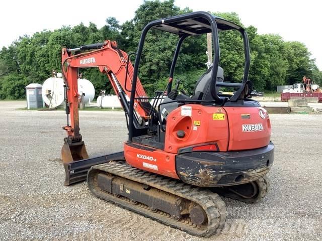 Kubota KX040-4 Vikšriniai ekskavatoriai