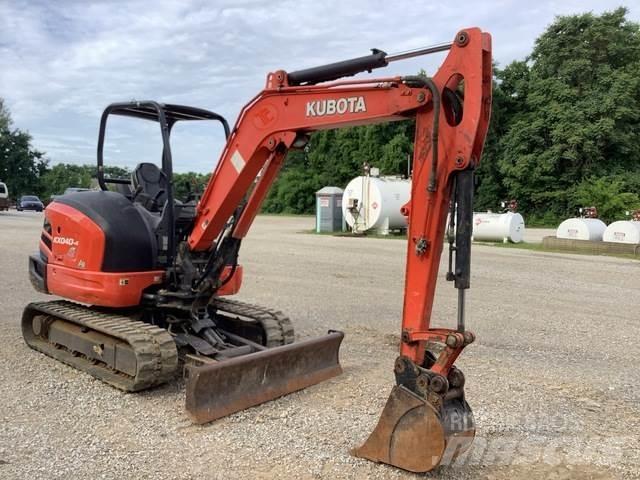 Kubota KX040-4 Vikšriniai ekskavatoriai