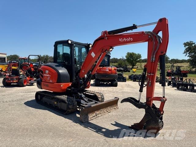 Kubota KX040-4 Vikšriniai ekskavatoriai