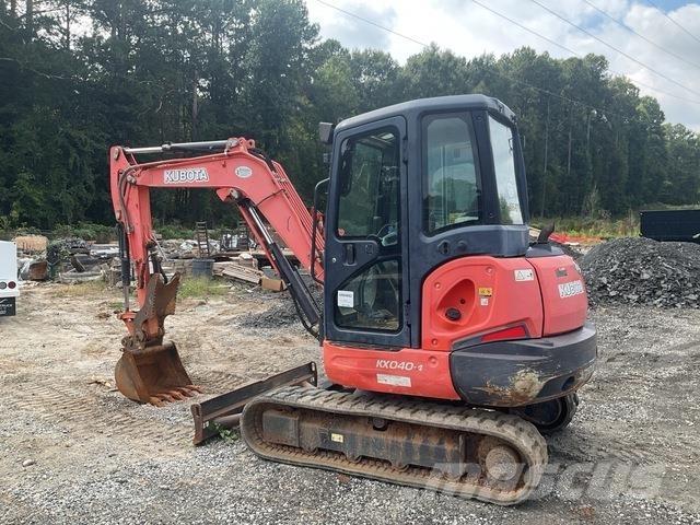 Kubota KX040-4 Vikšriniai ekskavatoriai