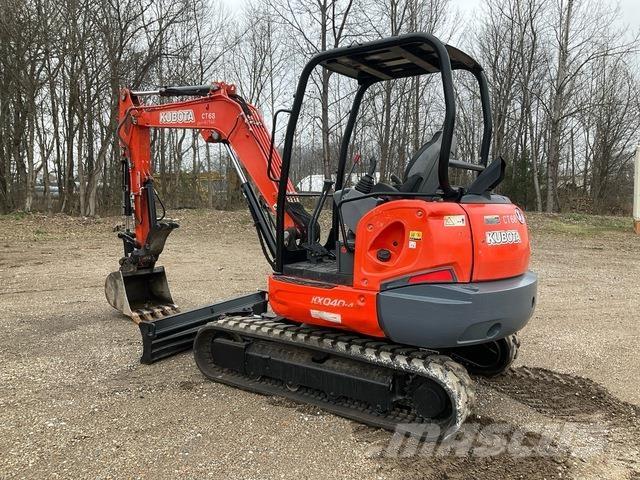 Kubota KX040-4 Vikšriniai ekskavatoriai