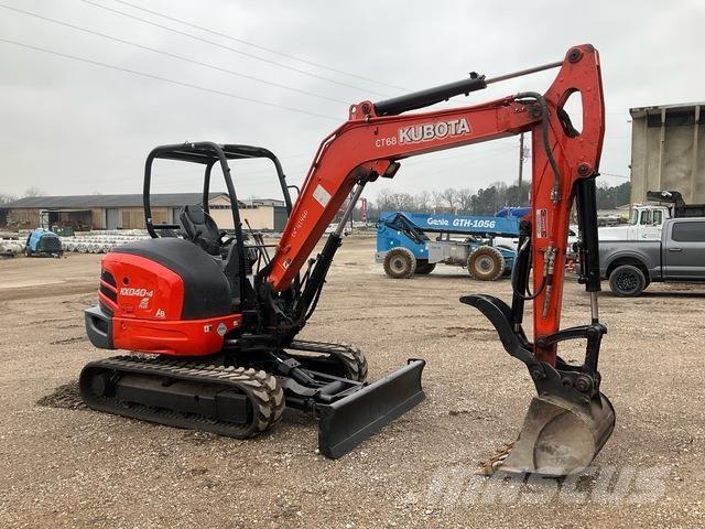 Kubota KX040-4 Vikšriniai ekskavatoriai