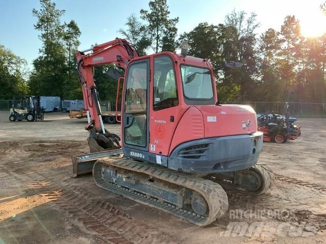 Kubota KX080-3 Vikšriniai ekskavatoriai
