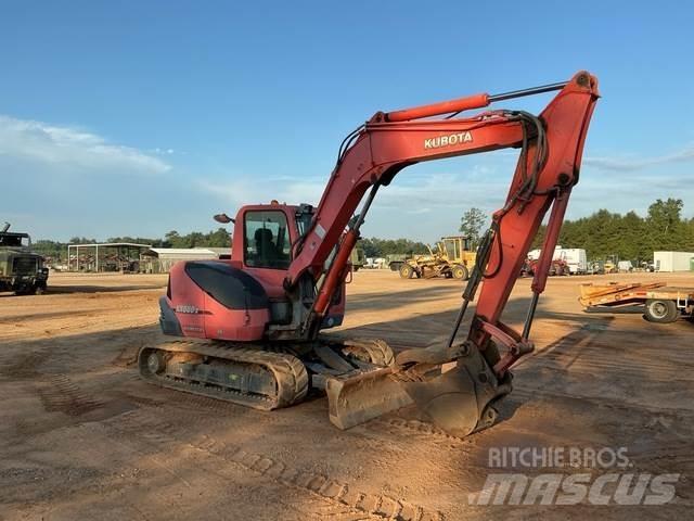 Kubota KX080-3 Vikšriniai ekskavatoriai