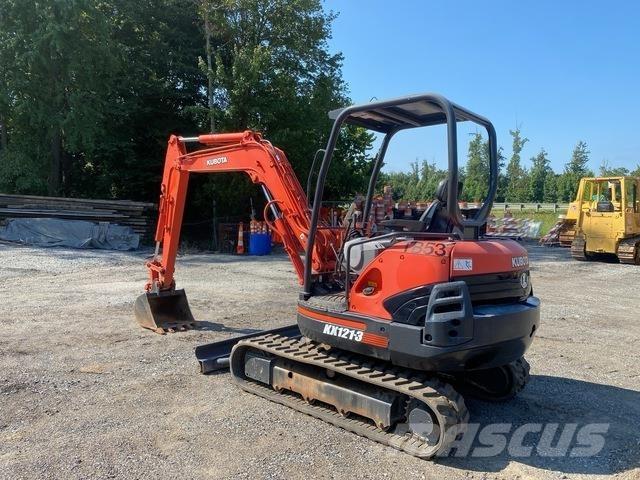 Kubota KX121-3 Vikšriniai ekskavatoriai