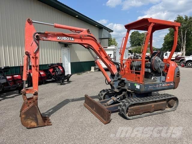 Kubota KX61-2 Vikšriniai ekskavatoriai