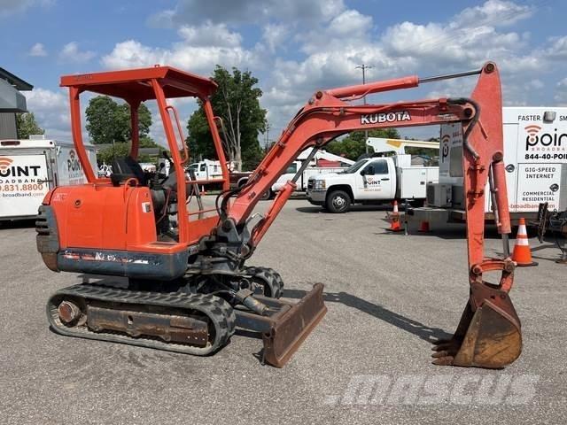 Kubota KX61-2 Vikšriniai ekskavatoriai