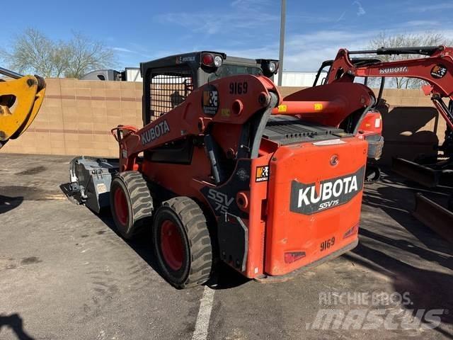 Kubota SSV75 Krautuvai su šoniniu pasukimu