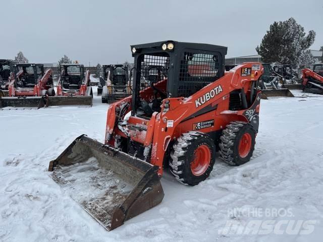 Kubota SSV75 Krautuvai su šoniniu pasukimu