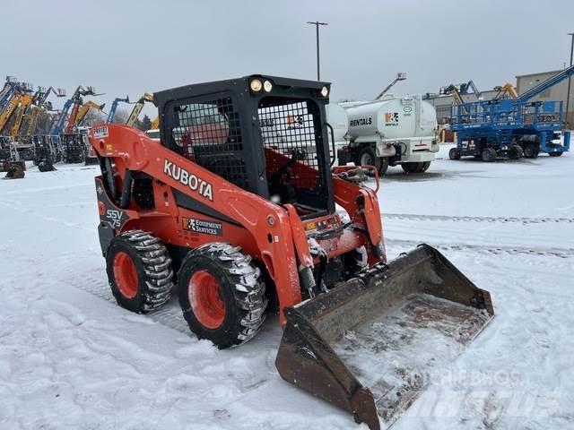 Kubota SSV75 Krautuvai su šoniniu pasukimu
